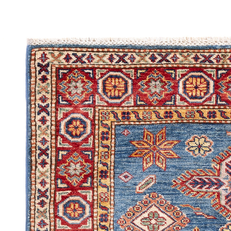 Ziegler Teppich - Kazak - 155 x 99 cm - blau