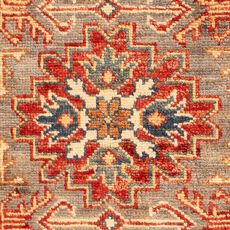 Ziegler Teppich - Kazak - Royal - 94 x 59 cm - dunkelbeige