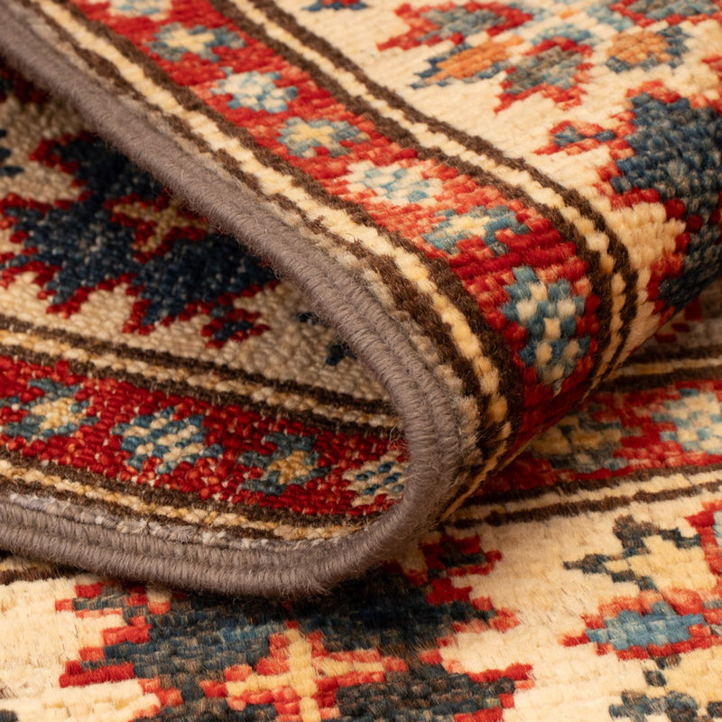 Ziegler Teppich - Kazak - Royal - 94 x 59 cm - dunkelbeige