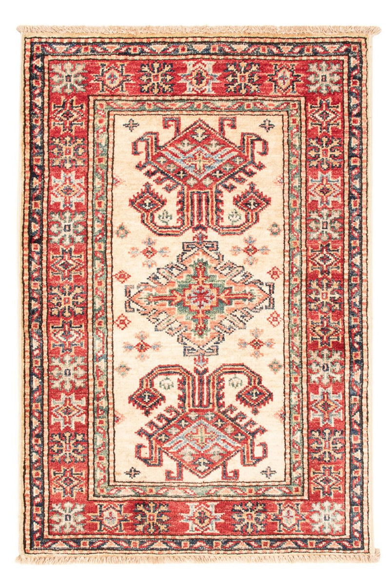 Ziegler Teppich - Kazak - Royal - 88 x 61 cm - beige