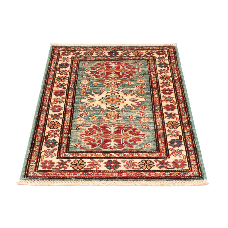 Ziegler Teppich - Kazak - Royal - 91 x 59 cm - hellgrün
