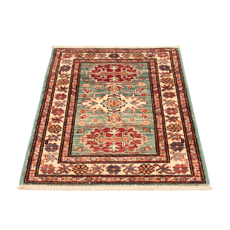 Ziegler Teppich - Kazak - Royal - 92 x 57 cm - hellgrün
