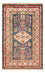 Ziegler Teppich - Kazak - Royal - 95 x 58 cm - petrolblau