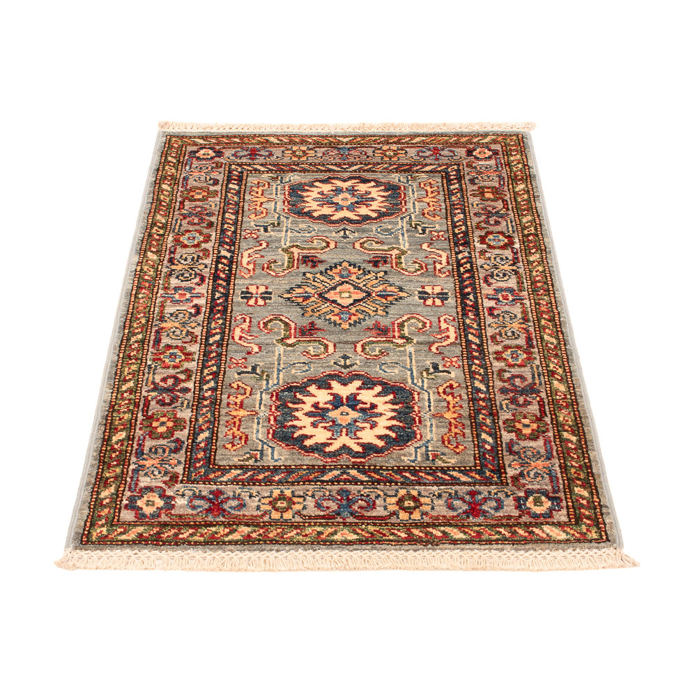 Ziegler Teppich - Kazak - Royal - 88 x 56 cm - hellgrün