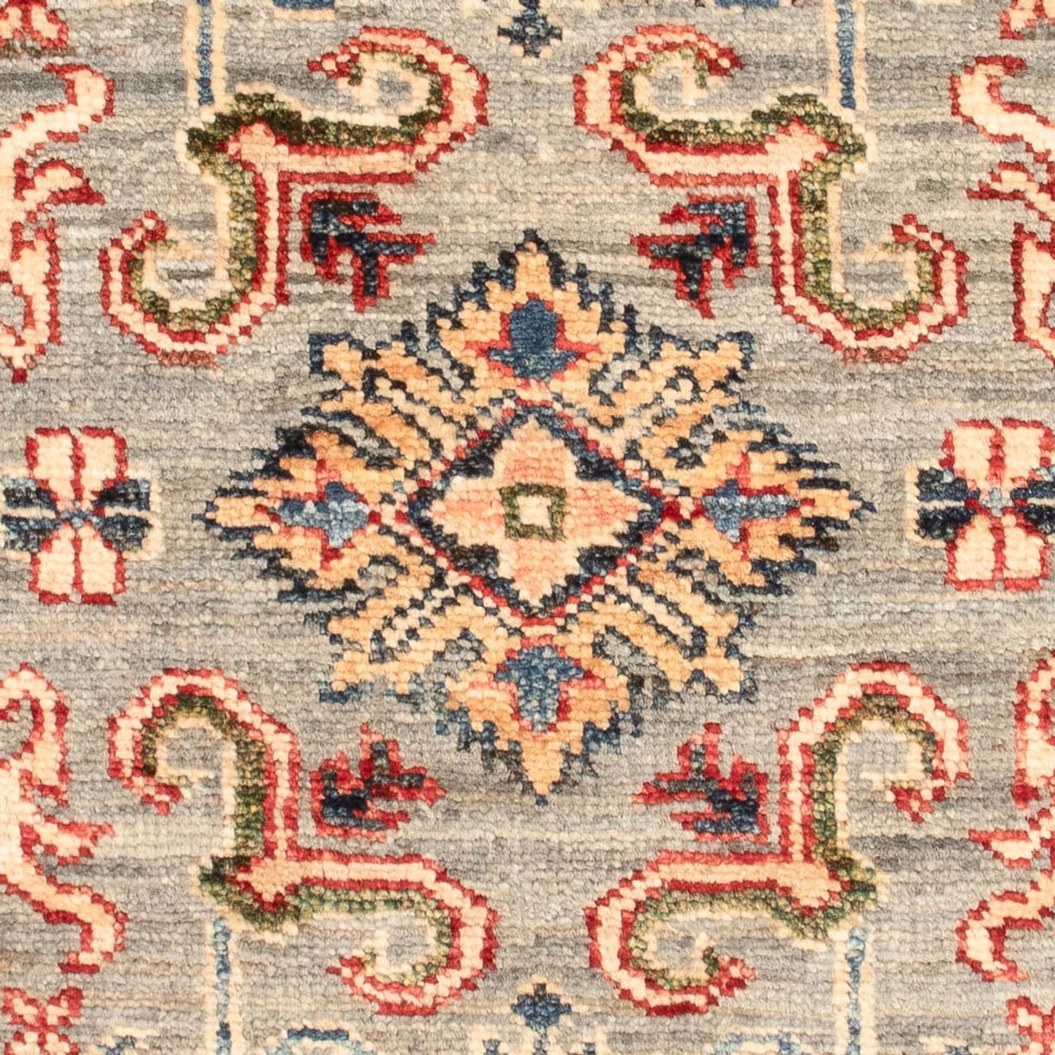 Ziegler Teppich - Kazak - Royal - 89 x 60 cm - hellgrün