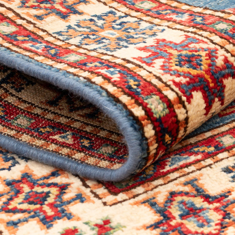 Ziegler Teppich - Kazak - Royal - 91 x 56 cm - blau