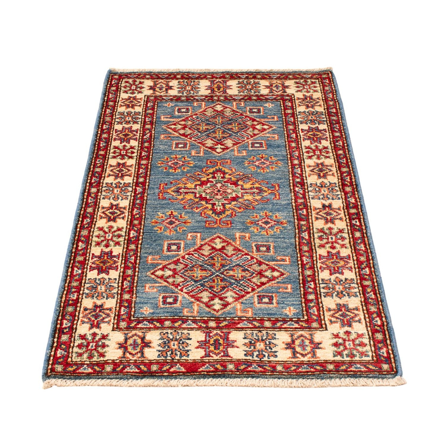 Ziegler Teppich - Kazak - Royal - 97 x 59 cm - blau