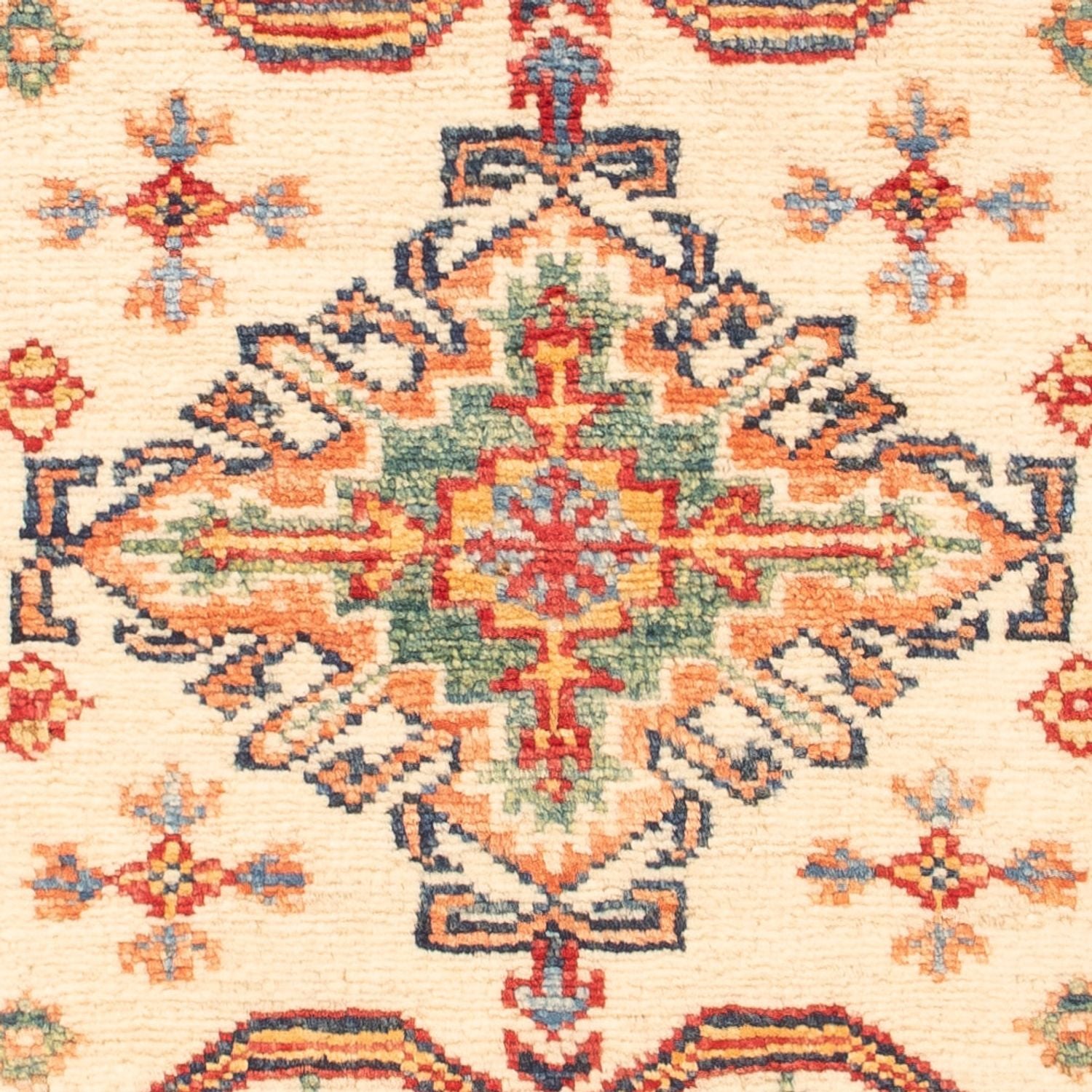 Ziegler Teppich - Kazak - Royal - 87 x 56 cm - beige