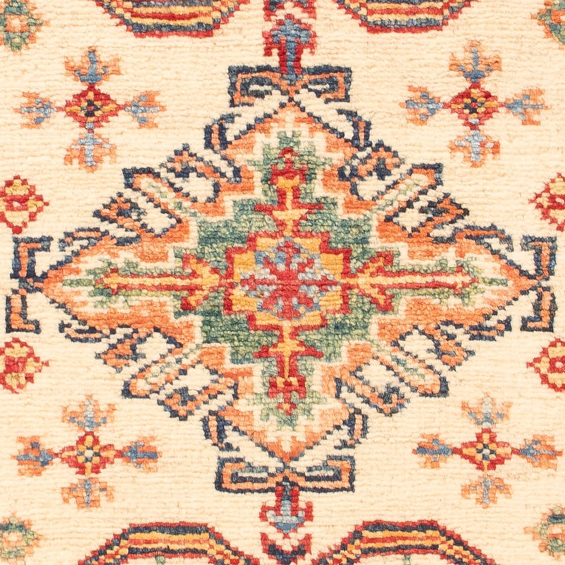 Ziegler Teppich - Kazak - Royal - 87 x 56 cm - beige