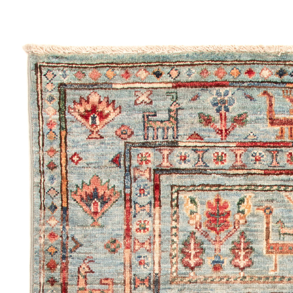 Ziegler Teppich - Ariana - 120 x 77 cm - hellblau