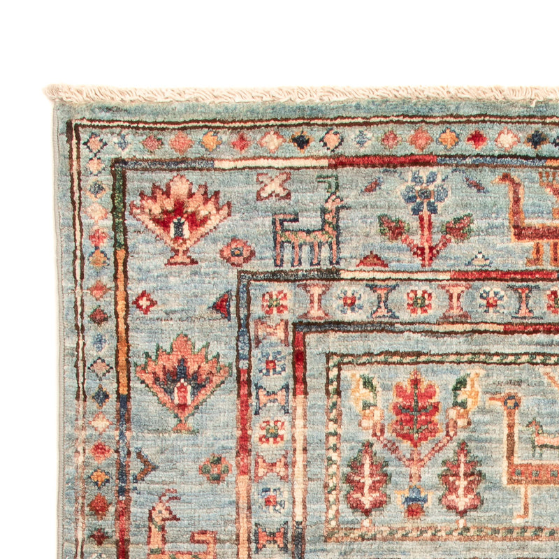 Ziegler Teppich - Ariana - 120 x 77 cm - hellblau