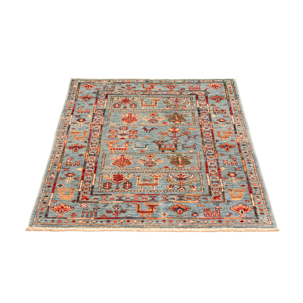 Ziegler Teppich - Ariana - 120 x 77 cm - hellblau