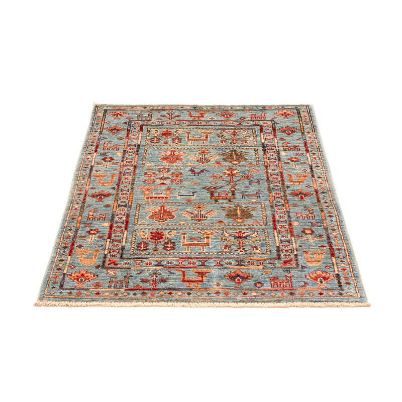 Ziegler Teppich - Ariana - 120 x 77 cm - hellblau