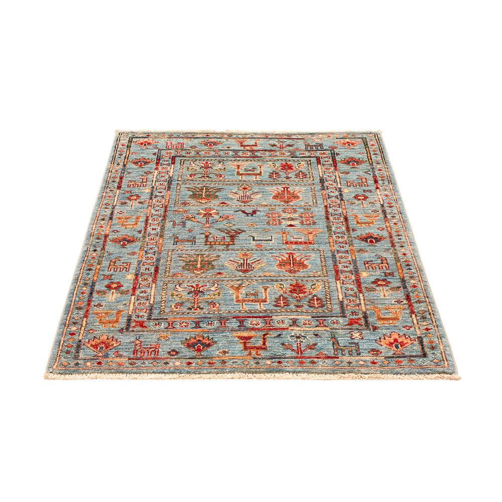 Ziegler Teppich - Ariana - 120 x 83 cm - hellblau