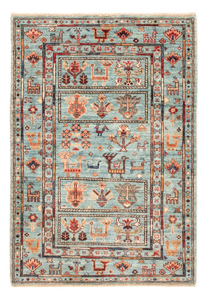 Ziegler Teppich - Ariana - 119 x 85 cm - türkis