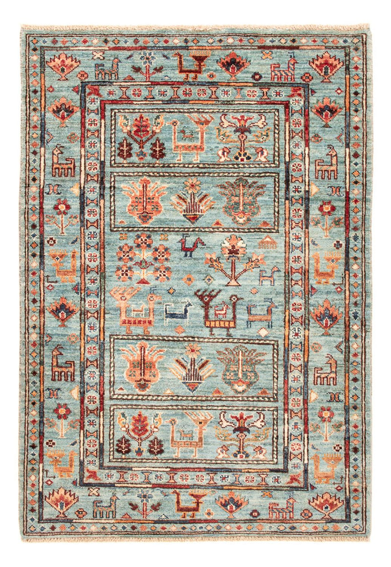 Ziegler Teppich - Ariana - 119 x 85 cm - türkis