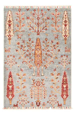 Ziegler Teppich - Ariana - 122 x 83 cm - hellblau