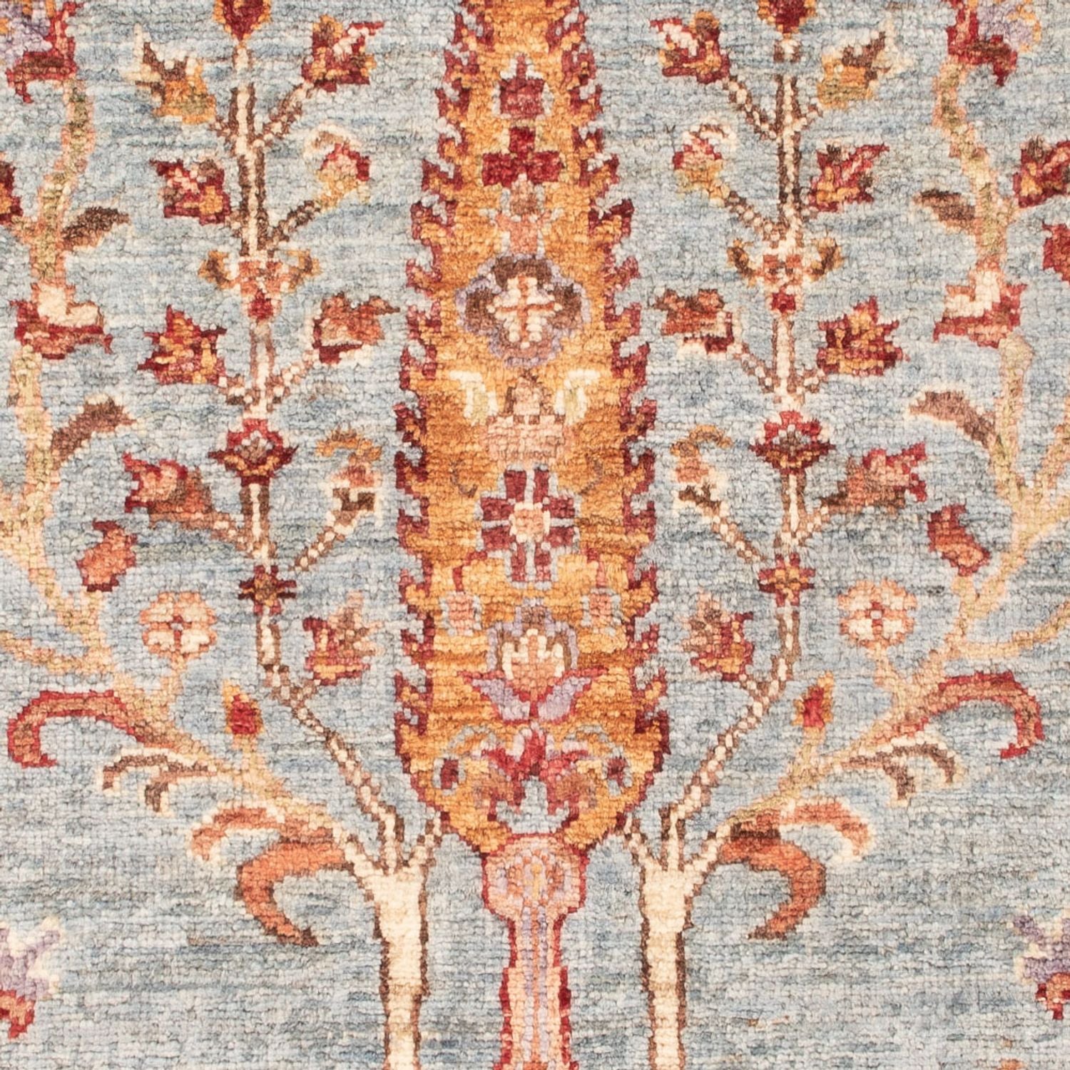 Ziegler Teppich - Ariana - 122 x 83 cm - hellblau