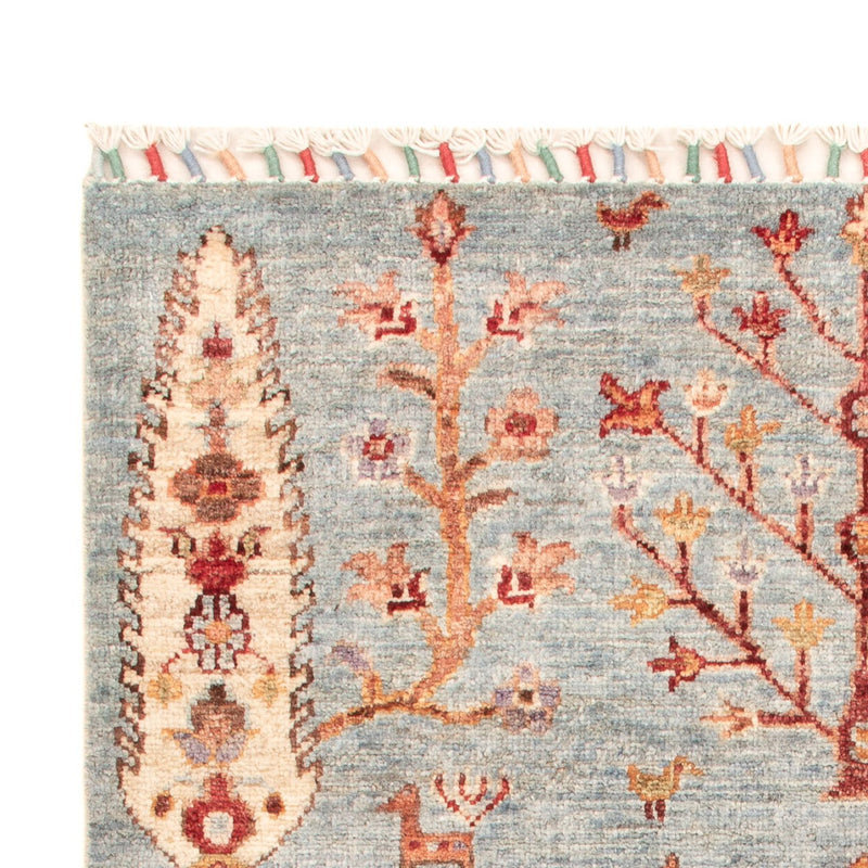 Ziegler Teppich - Ariana - 122 x 83 cm - hellblau