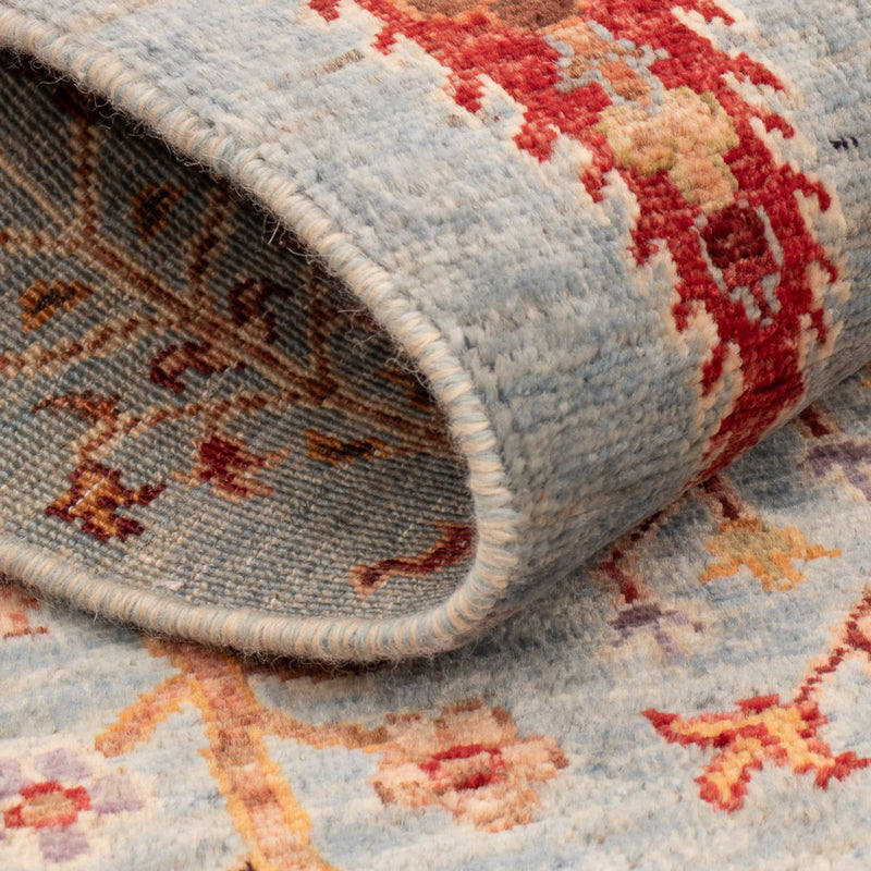 Ziegler Teppich - Ariana - 122 x 83 cm - hellblau