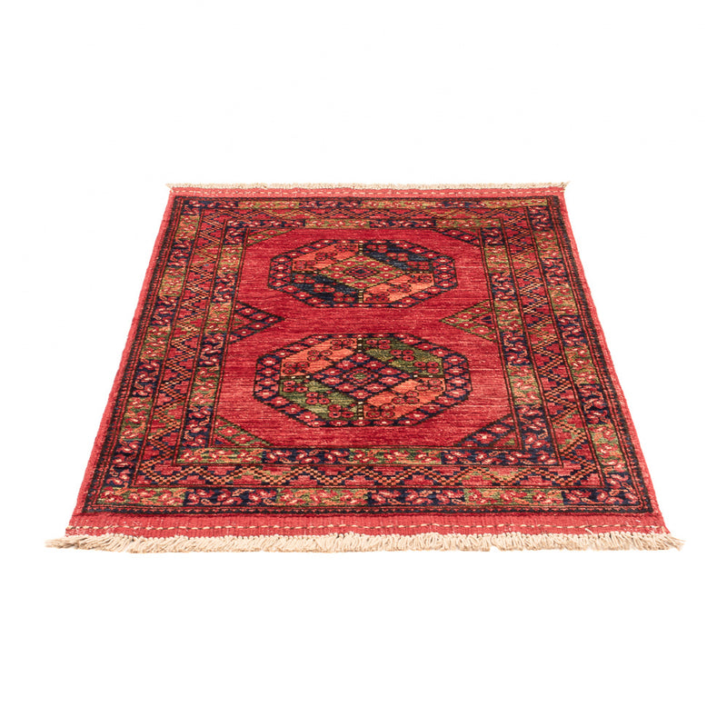 Afghan Teppich - 115 x 84 cm - rot