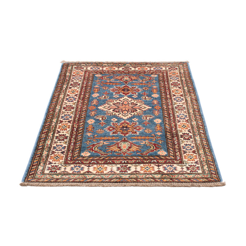 Ziegler Teppich - Kazak - Royal - 125 x 83 cm - blau