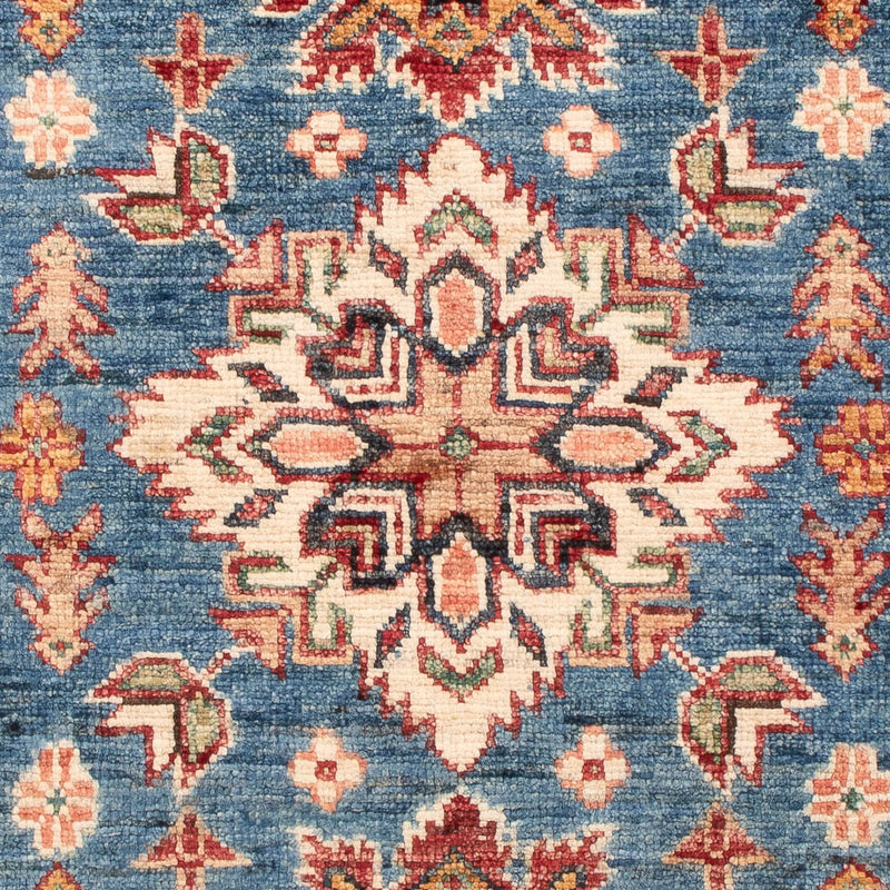 Ziegler Teppich - Kazak - Royal - 125 x 81 cm - blau