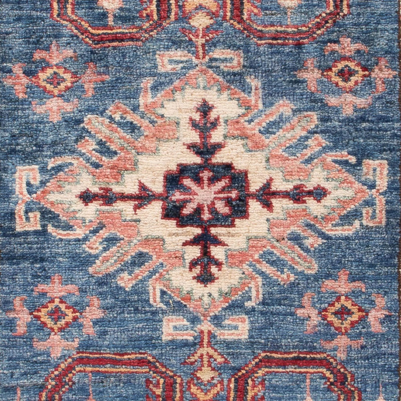 Ziegler Teppich - Kazak - Royal - 125 x 82 cm - blau