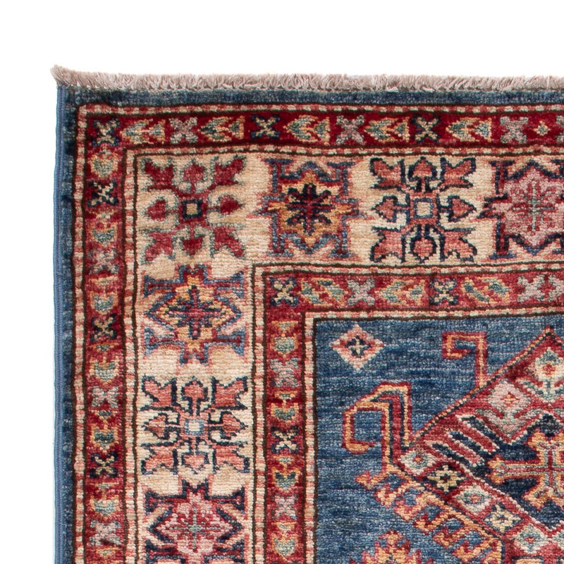 Ziegler Teppich - Kazak - Royal - 125 x 82 cm - blau