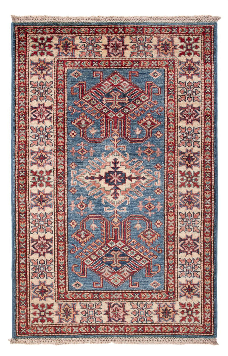 Ziegler Teppich - Kazak - Royal - 126 x 80 cm - blau