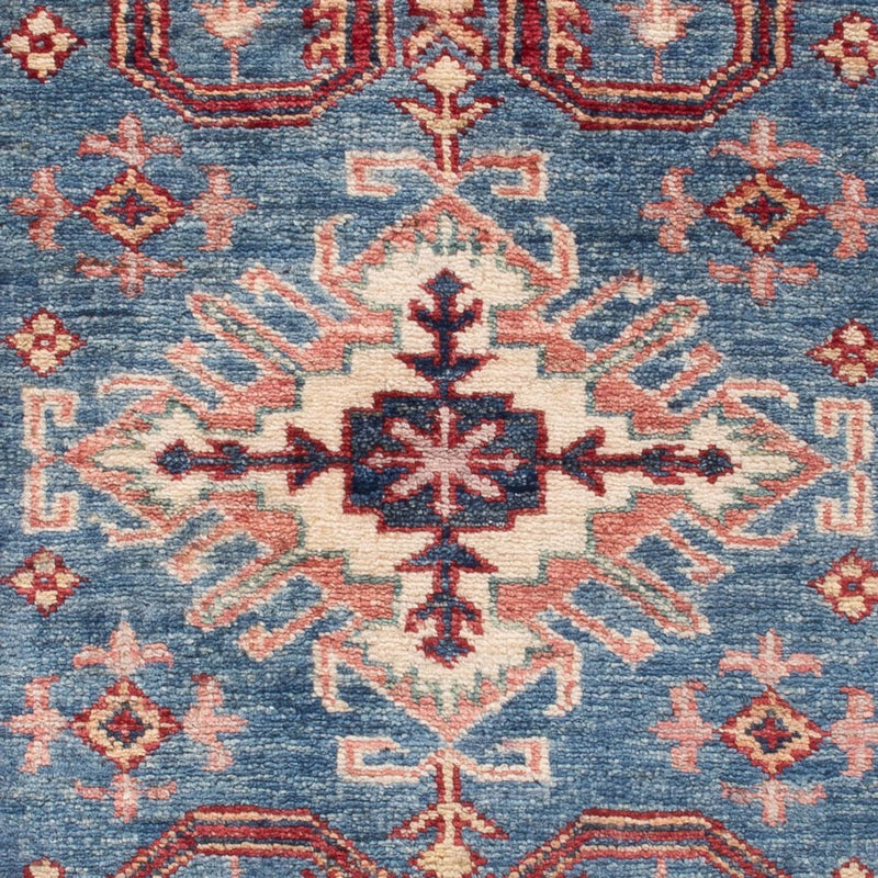 Ziegler Teppich - Kazak - Royal - 126 x 80 cm - blau