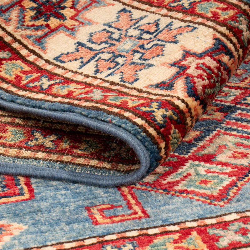 Ziegler Teppich - Kazak - Royal - 126 x 80 cm - blau