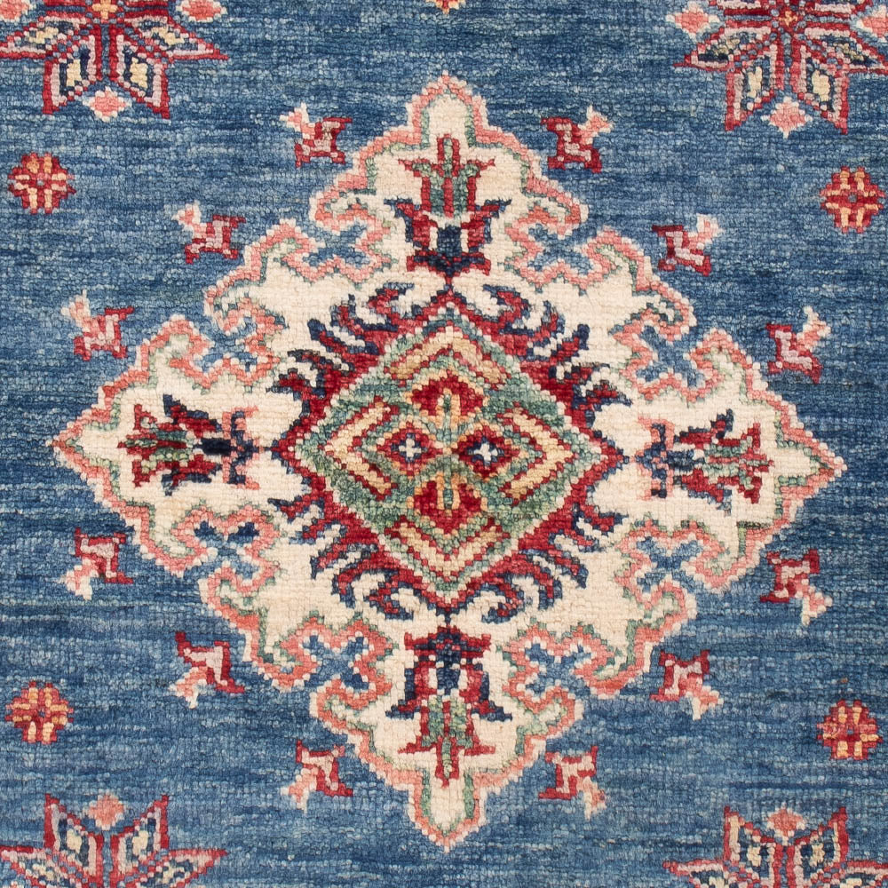 Ziegler Teppich - Kazak - Royal - 129 x 77 cm - blau