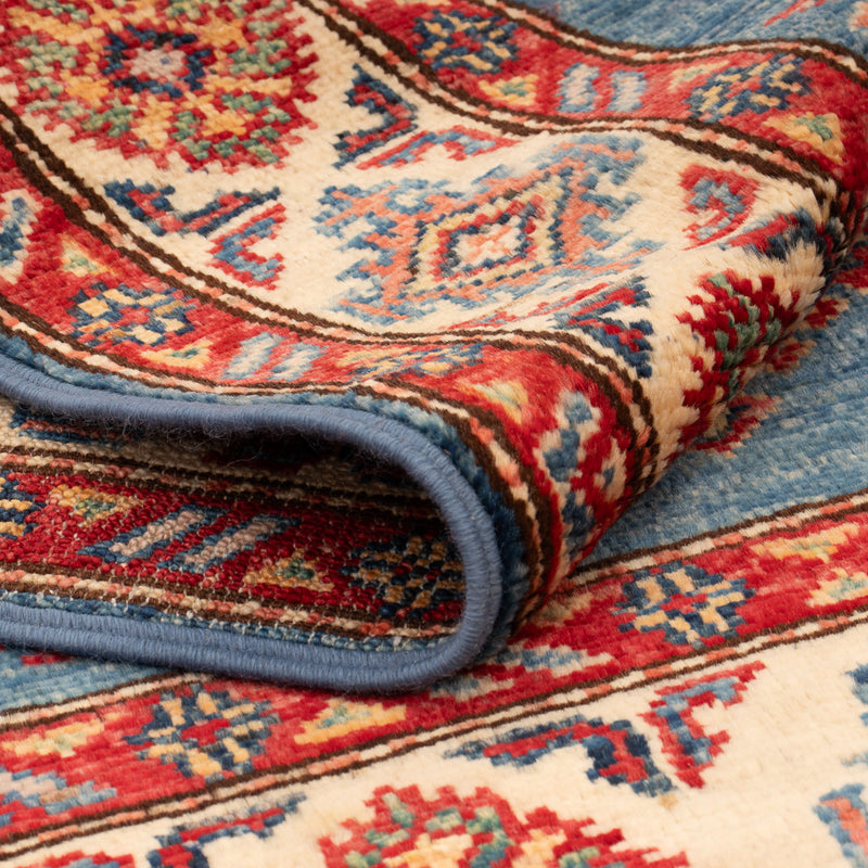 Ziegler Teppich - Kazak - Royal - 129 x 77 cm - blau