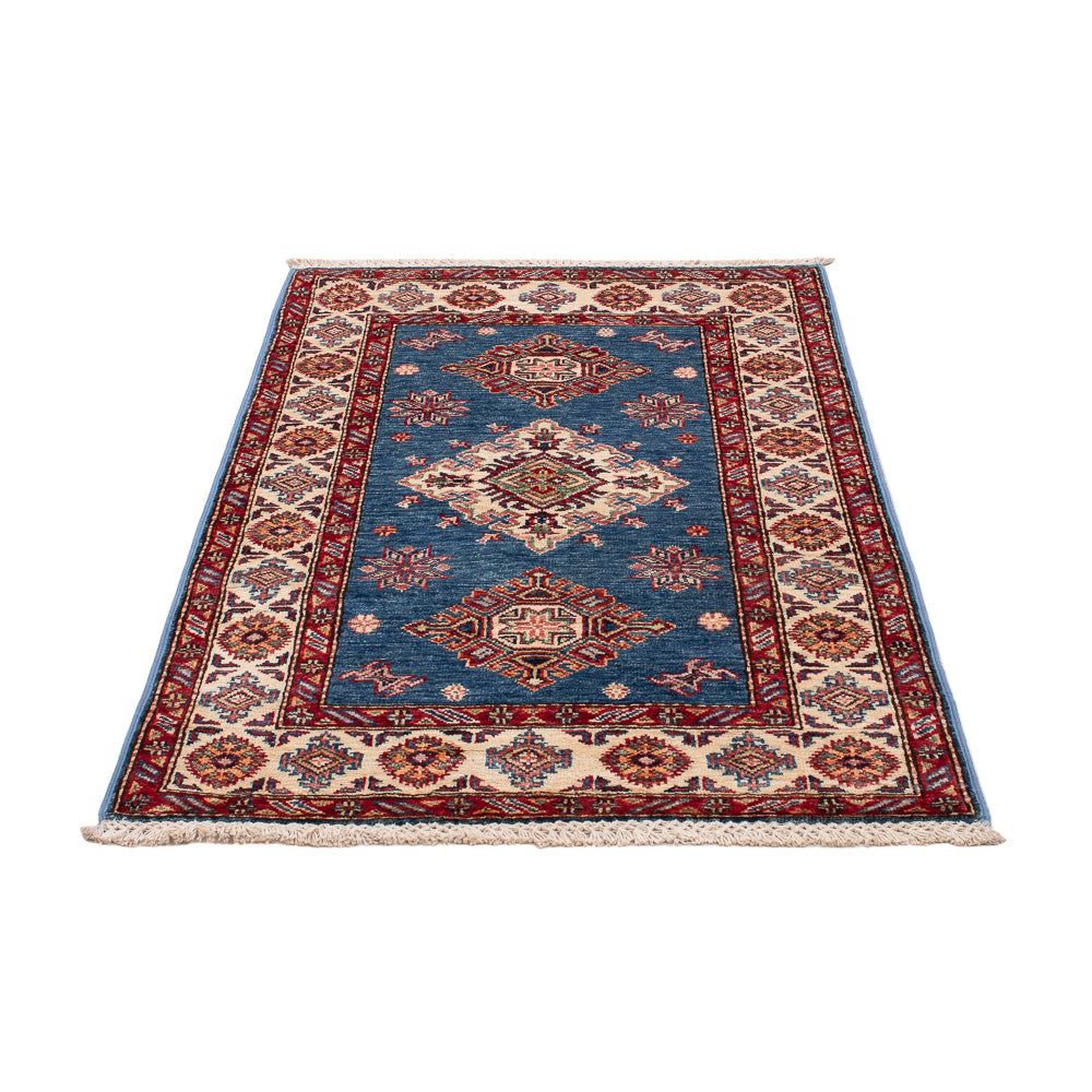 Ziegler Teppich - Kazak - Royal - 129 x 77 cm - blau