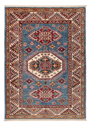 Ziegler Teppich - Kazak - Royal - 124 x 89 cm - blau