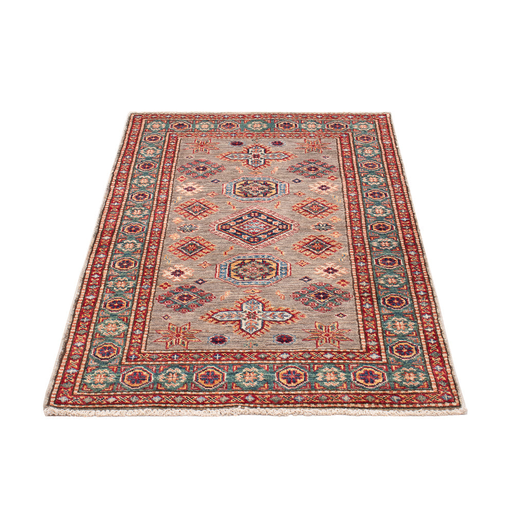 Ziegler Teppich - Kazak - Royal - 120 x 76 cm - hellbraun