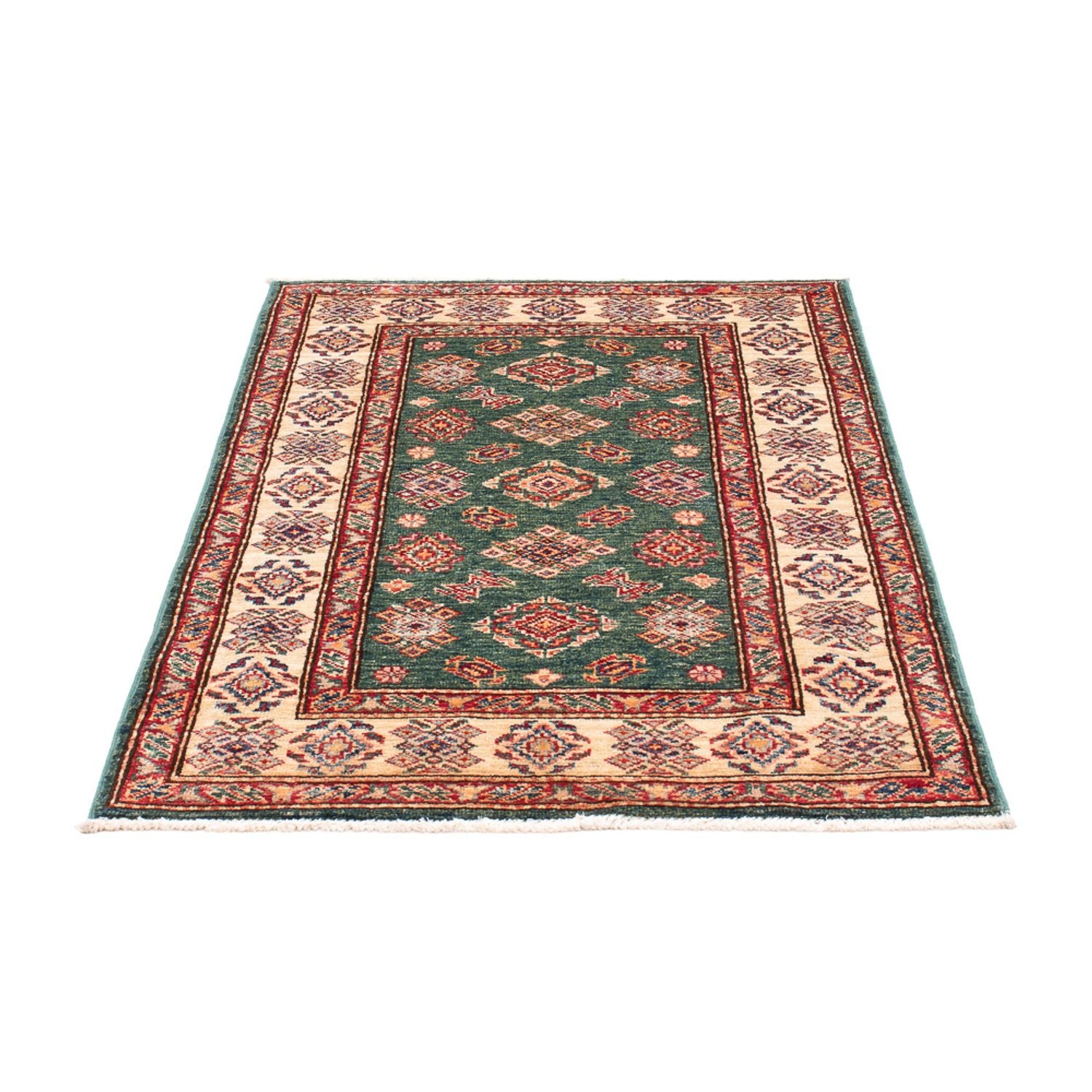 Ziegler Teppich - Kazak - Royal - 128 x 80 cm - grün
