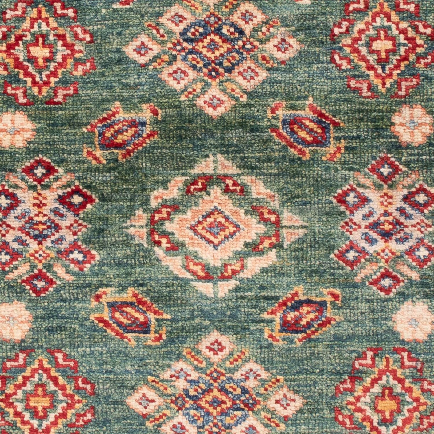 Ziegler Teppich - Kazak - Royal - 118 x 80 cm - grün