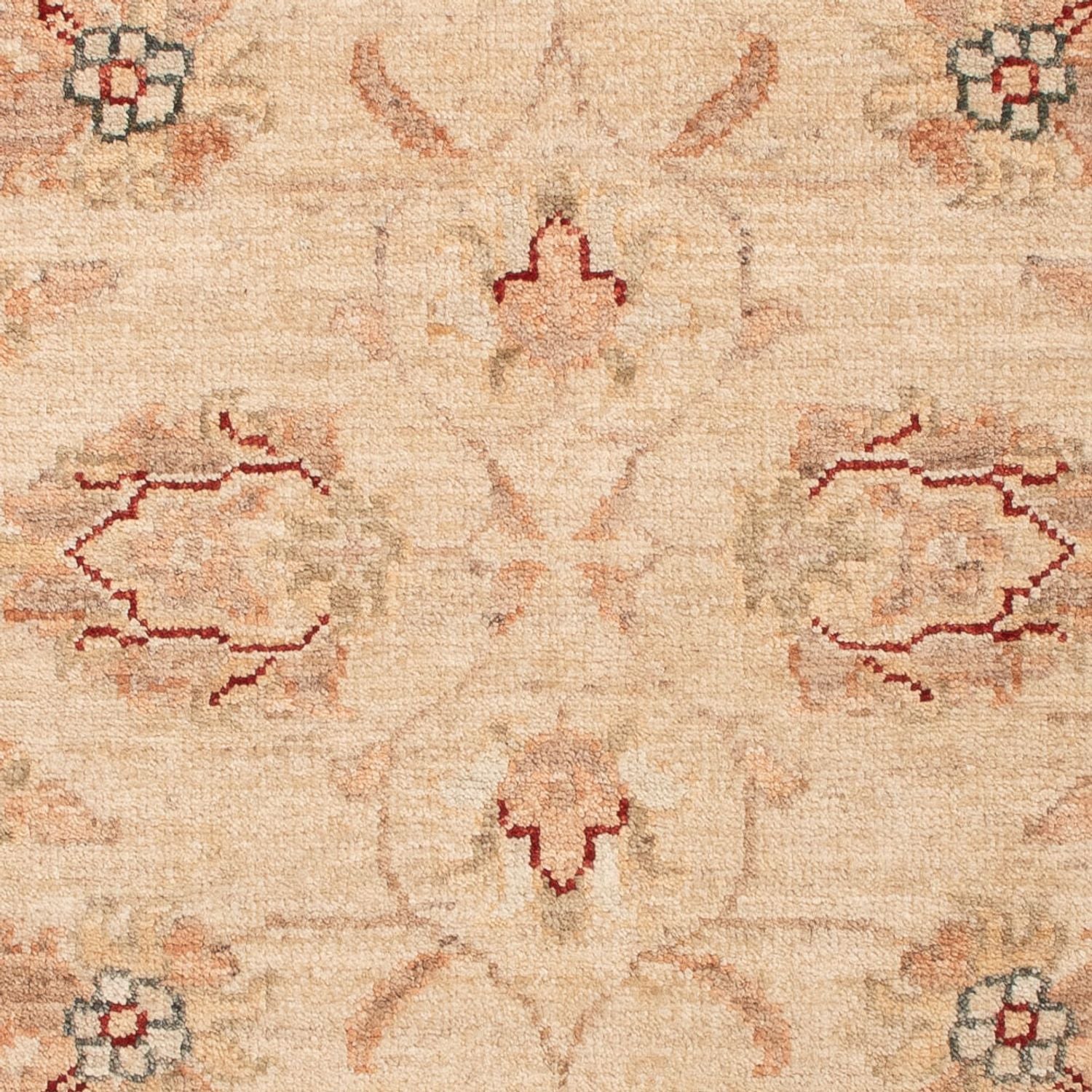 Ziegler Teppich - 121 x 84 cm - beige