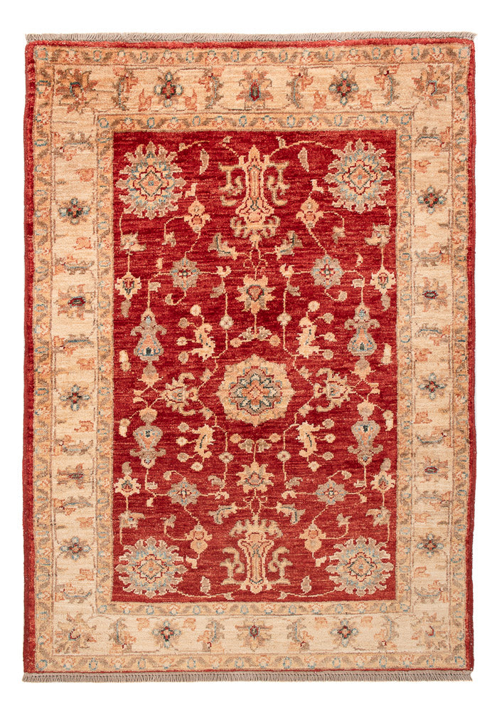 Ziegler Teppich - 115 x 81 cm - rot