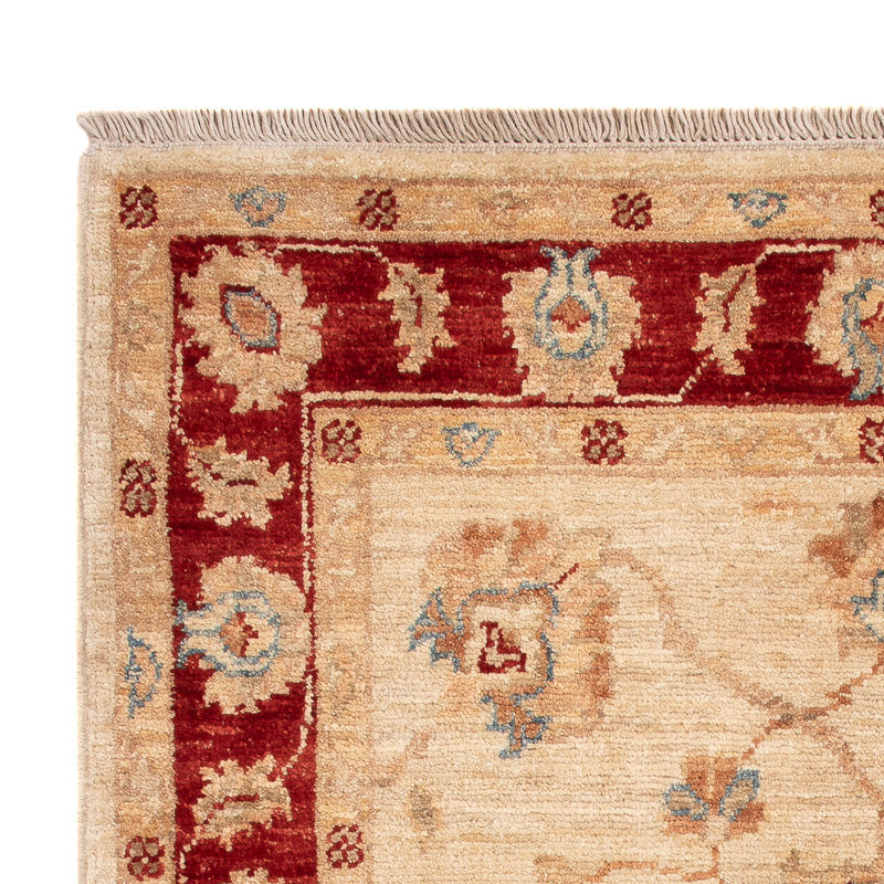 Ziegler Teppich - 104 x 75 cm - beige