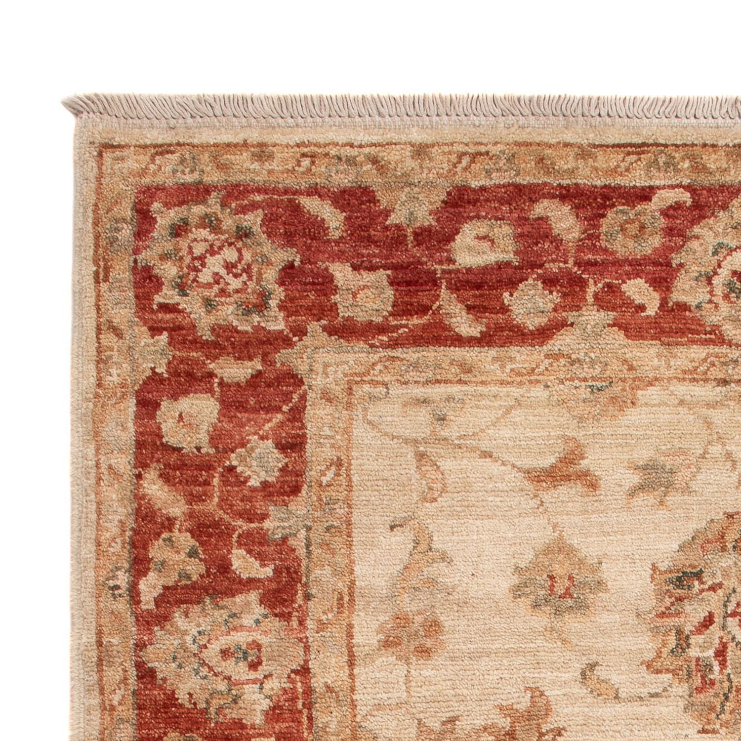 Ziegler Teppich - 118 x 84 cm - beige