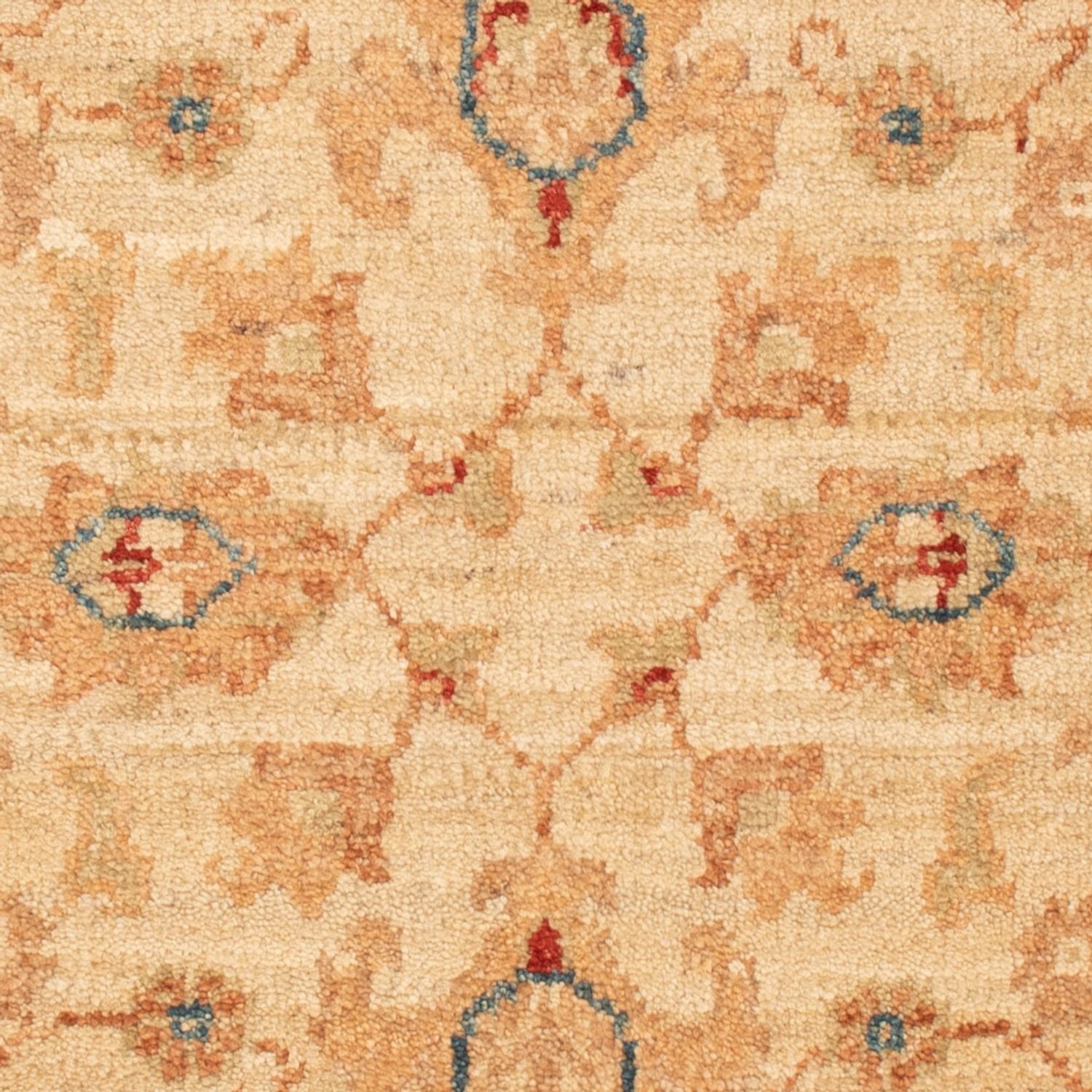 Ziegler Teppich - 90 x 61 cm - beige