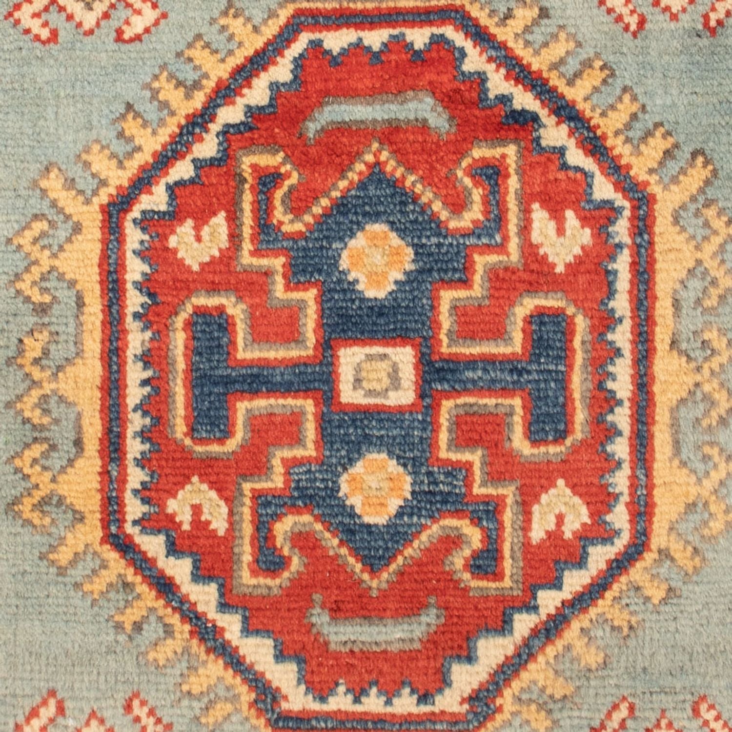 Ziegler Teppich - Kazak - 87 x 58 cm - hellblau
