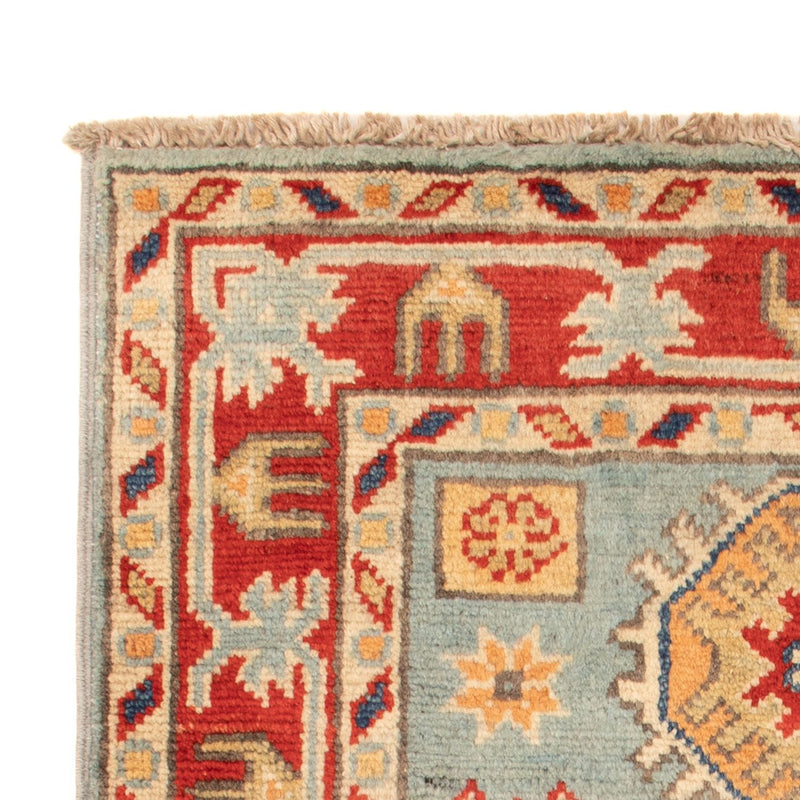 Ziegler Teppich - Kazak - 87 x 58 cm - hellblau