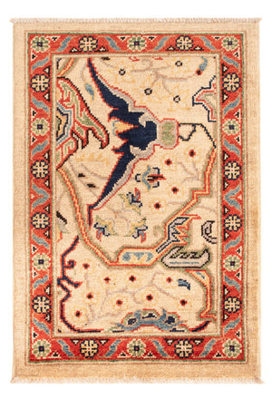 Ziegler Teppich - Kazak - 89 x 61 cm - beige