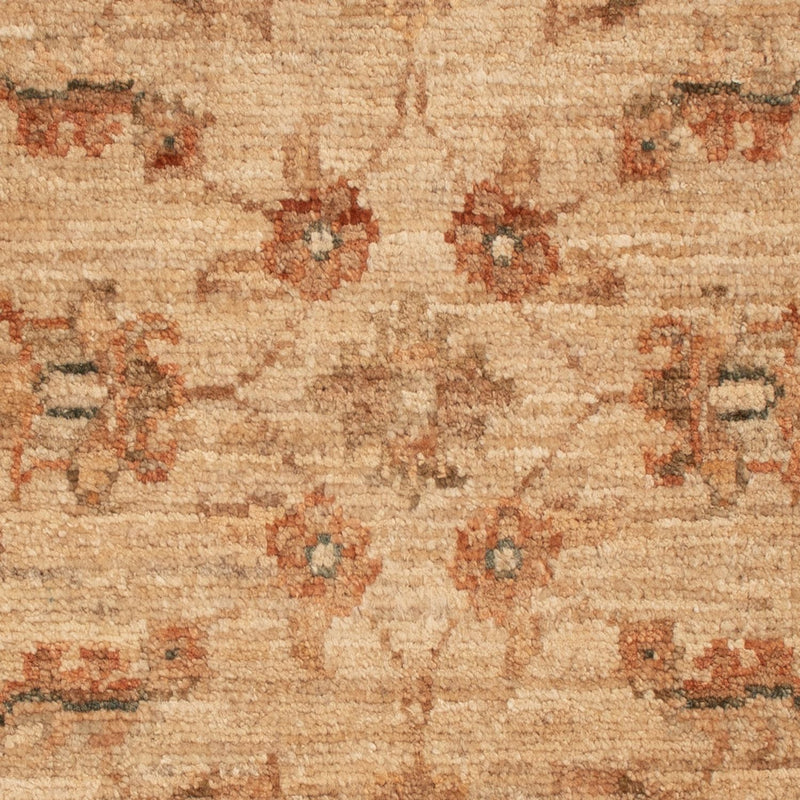 Ziegler Teppich quadratisch  - 71 x 51 cm - beige