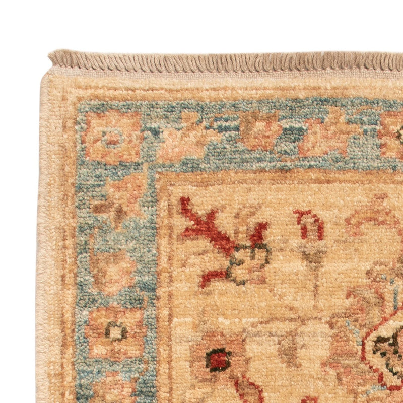 Ziegler Teppich - 62 x 50 cm - beige