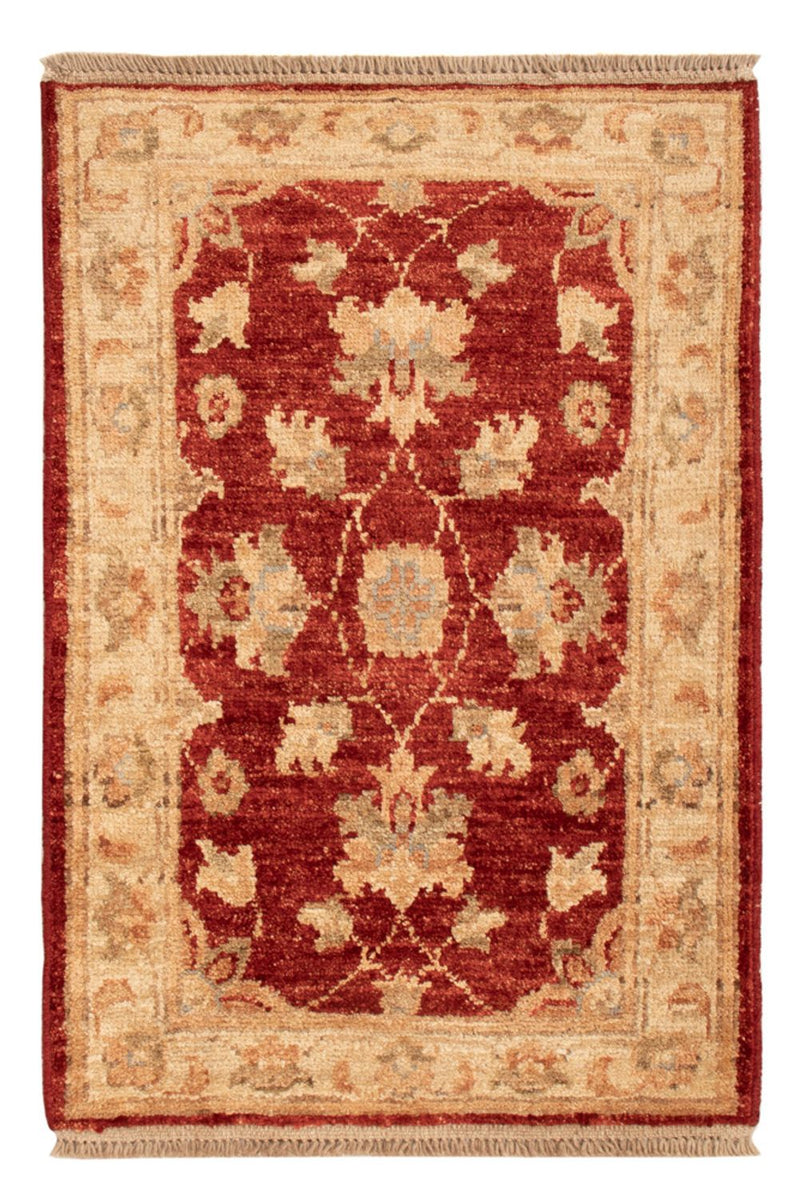 Ziegler Teppich - 67 x 47 cm - rot